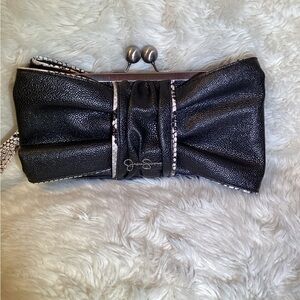 Black bow Jessica Simpson Clutch bag